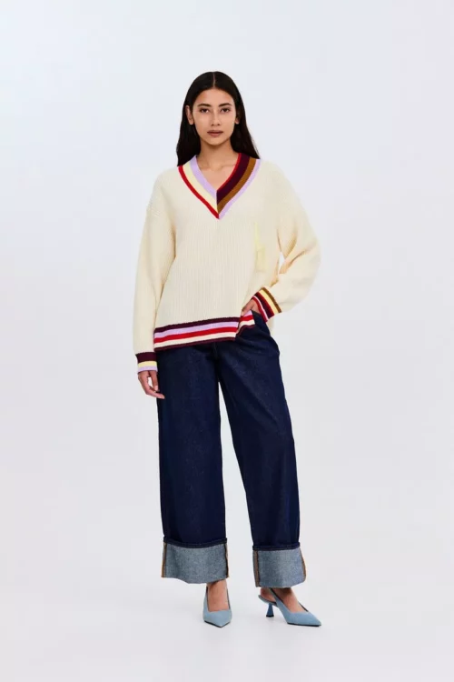 CKS PRINCETOR Pull Blanc – Image 2