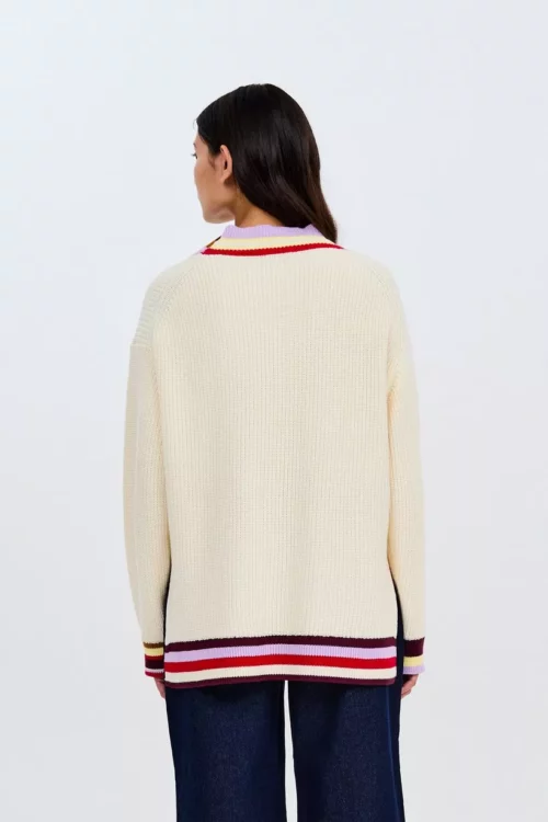 CKS PRINCETOR Pull Blanc – Image 3