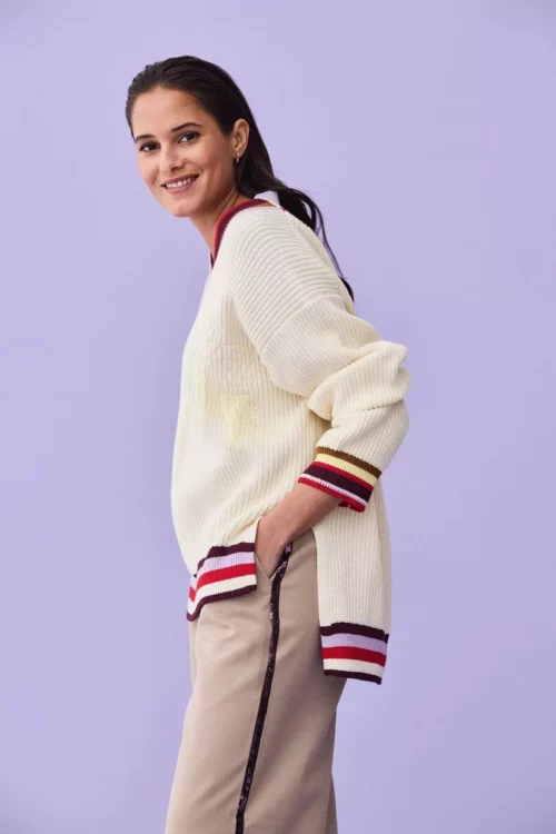 CKS PRINCETOR Pull Blanc – Image 6