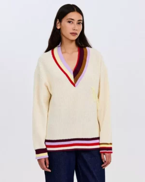 CKS PRINCETOR Pull Blanc