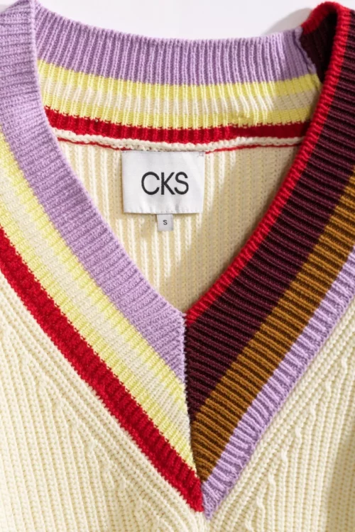 CKS PRINCETOR Pull Blanc – Image 4