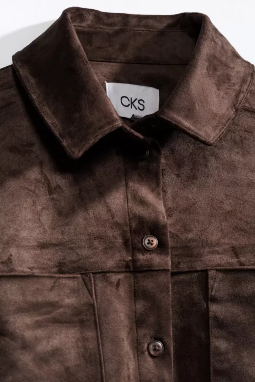 CKS SELFIE Chemise Brun Foncé – Image 8