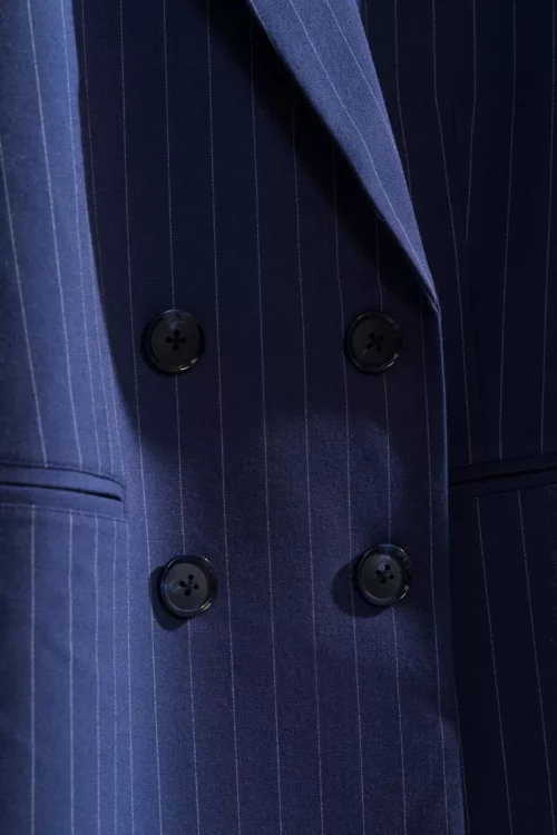 CKS SELVIA Veste Blazer Rayures Bleu – Image 7
