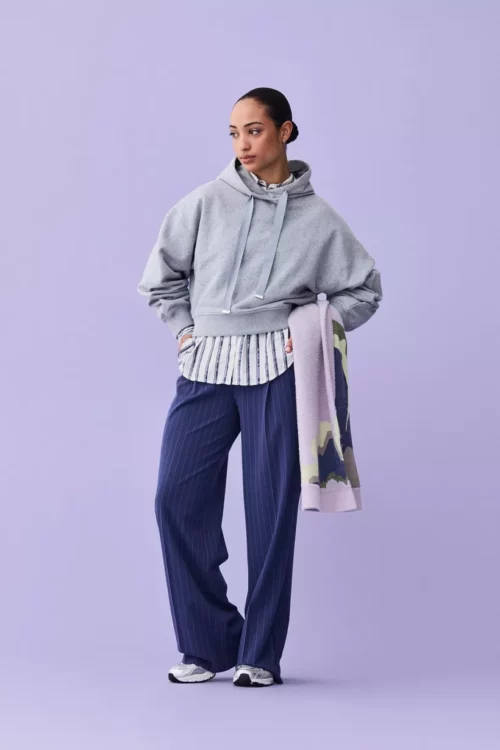 CKS SUPERS Chemisier Manches Longues Bleu – Image 9
