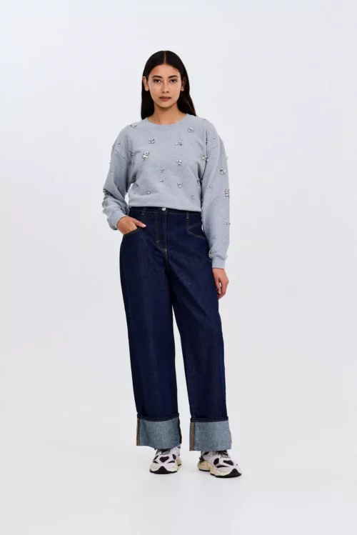 CKS SWEN Sweat Gris Clair – Image 2