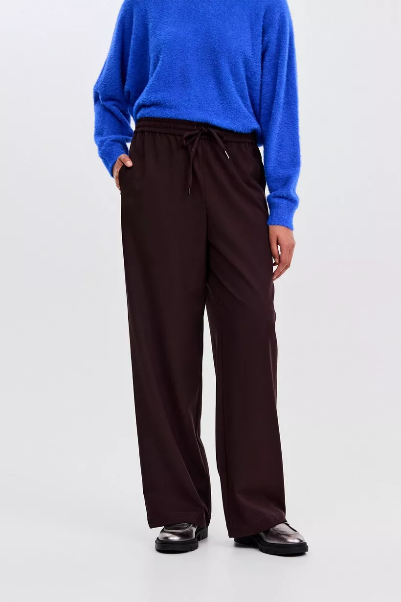 CKS TOBY Pantalon Long Brun Foncé