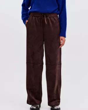 CKS TOBYSEW Pantalon Long Brun Foncé