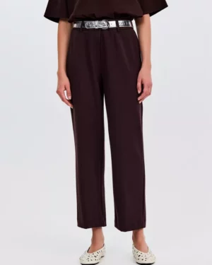 CKS TONKS Pantalon Long Brun Foncé