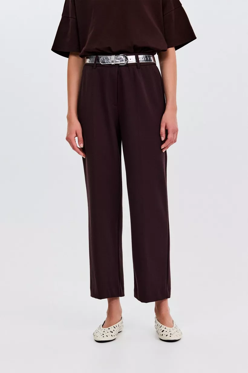 CKS TONKS Pantalon Long Brun Foncé