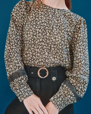 EMILE ET IDA CATHERINE Blouse Manche Ballon Anemone