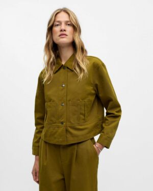 OBJECT OBJHALIA Veste fir Green