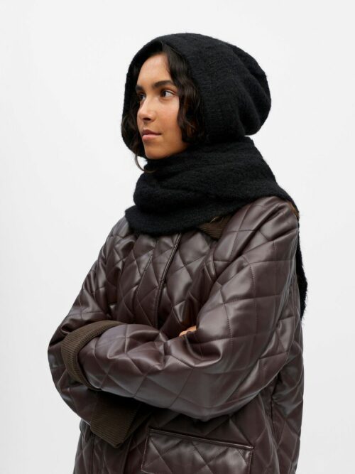 OBJECT OBJMILU Cagoule-Écharpe Black