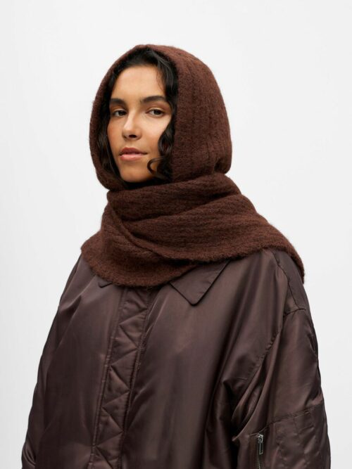 OBJECT OBJMILU Cagoule-Écharpe Seal Brown