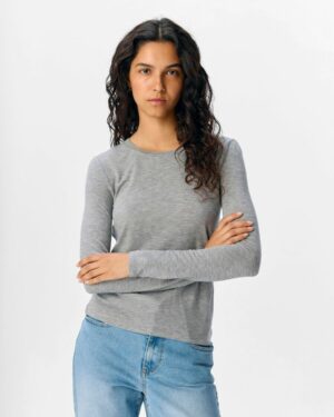 OBJECT OBJZOFIA Top Medium Grey Melange
