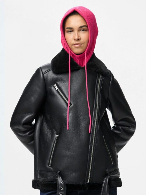 PIECES PCJISE Capuche Beetroot Purple