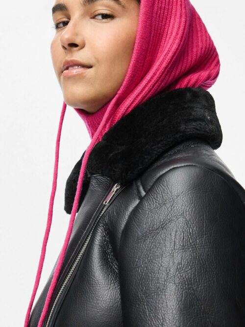 PIECES PCJISE Capuche Beetroot Purple – Image 2