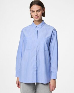 PIECES PCMELIA Chemise Oversize Grapemist