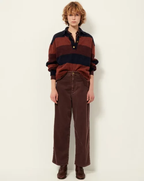 SESSUN VELVET CRUISE Pantalon Coffea – Image 3