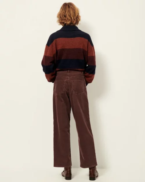 SESSUN VELVET CRUISE Pantalon Coffea – Image 4