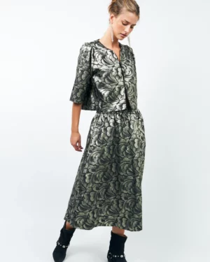 LOLLYS LAUNDRY CATALINA Jupe Silver