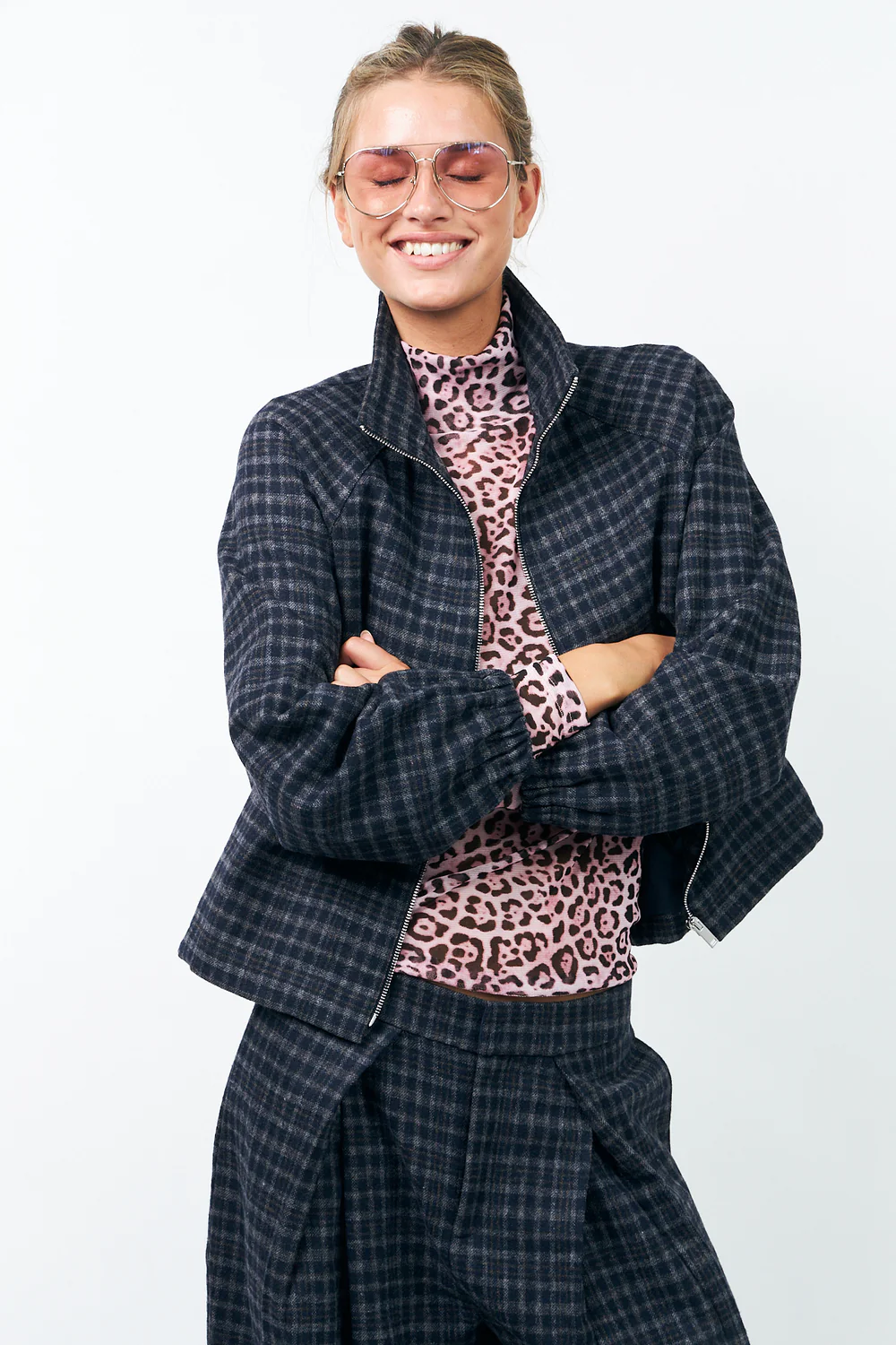 LOLLYS LAUNDRY MAE Veste Dark Blue – Image 3