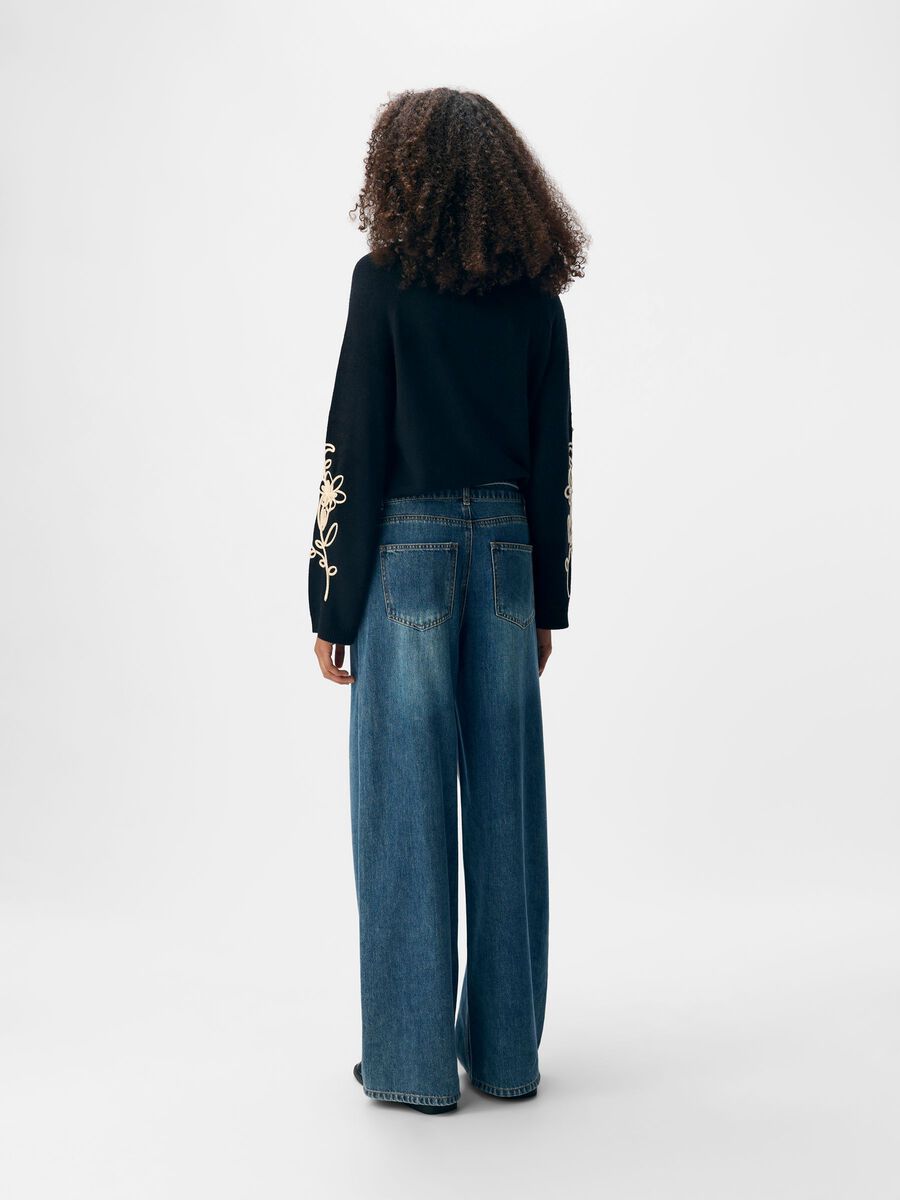 OBJECT OBJROSIE MW Jeans Medium Blue Denim – Image 6