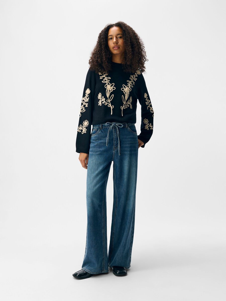 OBJECT OBJROSIE MW Jeans Medium Blue Denim – Image 3