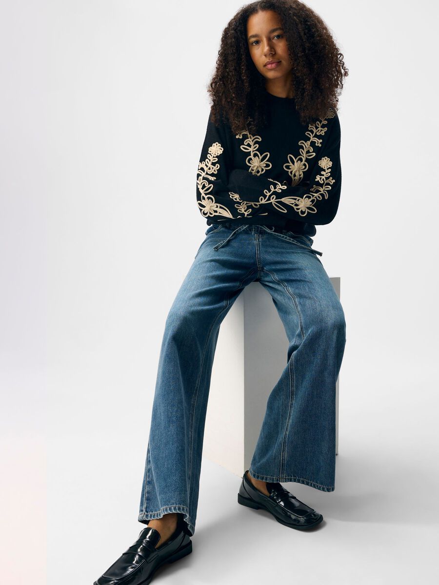 OBJECT OBJROSIE MW Jeans Medium Blue Denim – Image 4