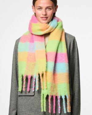 PIECES PCJANILLA Echarpe Sugar Plum Check