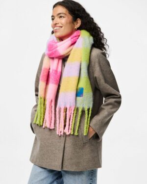 PIECES PCJINA Echarpe Pink Glo