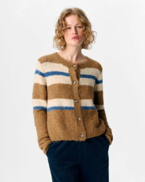 OBJECT OBJGALIA Cardigan Tannin