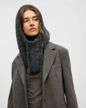 Cagoule grise pour femme OBJECT