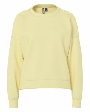 PIECES PCCHILLI Sweatshirt French Vanilla
