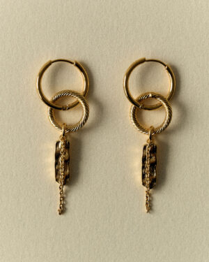 SESSUN TOTI BO R Boucles d'oreilles Doré