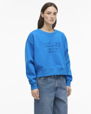 ROUGE EDIT ROUFRIDA Sweatshirt Blue