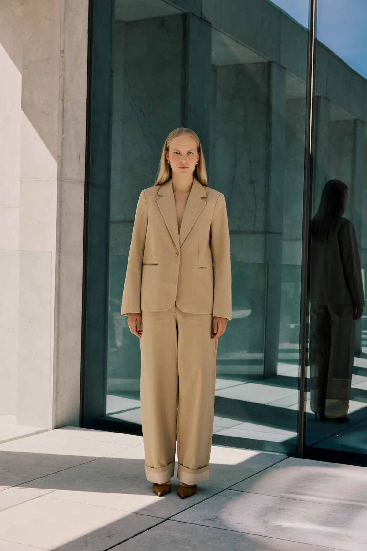 VILA VIDANIELLE Jeans Travertine – Image 3